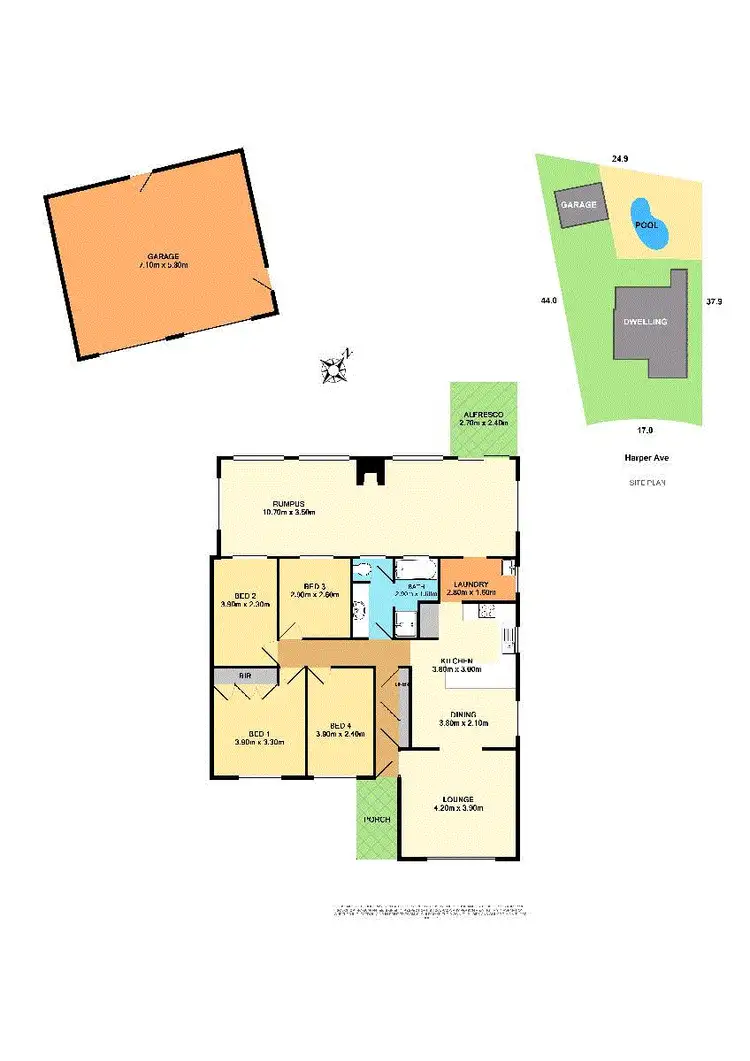 Floorplan of Homely house listing, 15 Harper Street, Edgeworth NSW 2285
