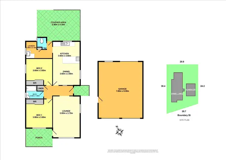 Floorplan of Homely house listing, 18 Boundary Street, Wallsend NSW 2287