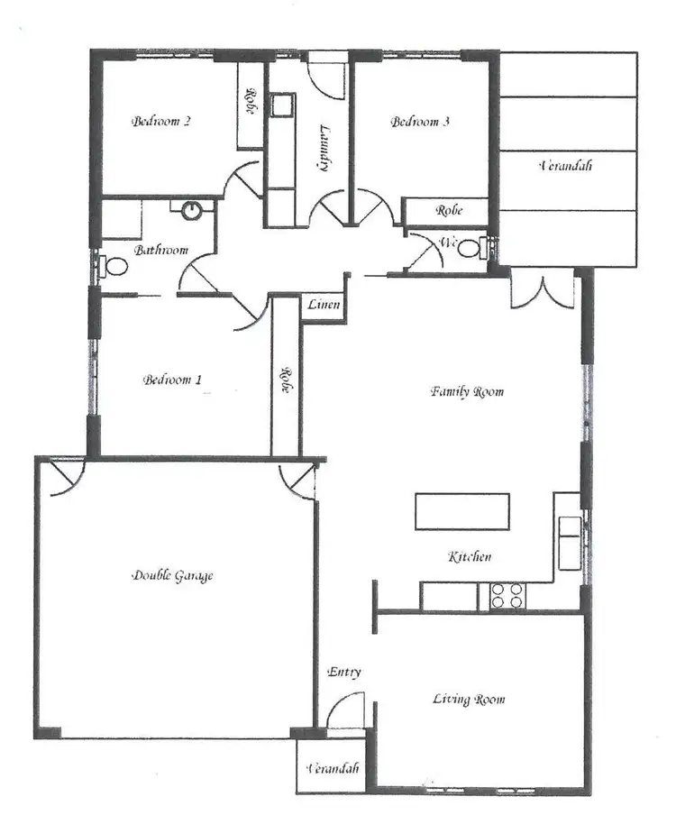 Floorplan of Homely townhouse listing, 533 Walnut Avenue, Mildura VIC 3500