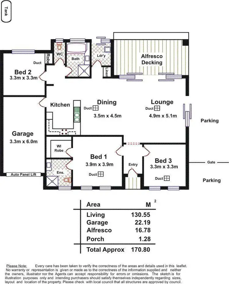 Floorplan of Homely house listing, 31 Carnarvon Avenue, Redwood Park SA 5097