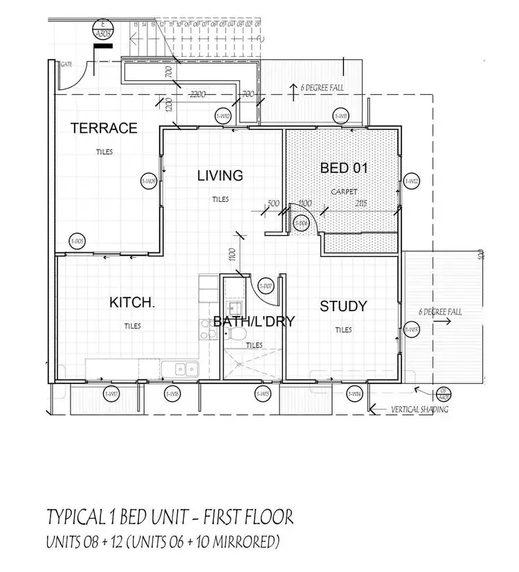 Floorplan of Homely unit listing, 6/46 Tanami Drive, Bilingurr WA 6725