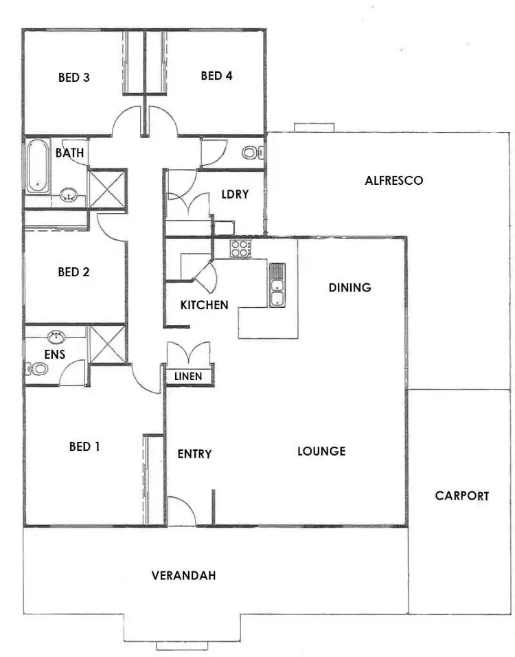 Floorplan of Homely house listing, 32 Planigale Loop, Djugun WA 6725