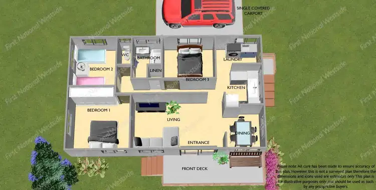 Floorplan of Homely house listing, 4 Janice Street, Gailes QLD 4300