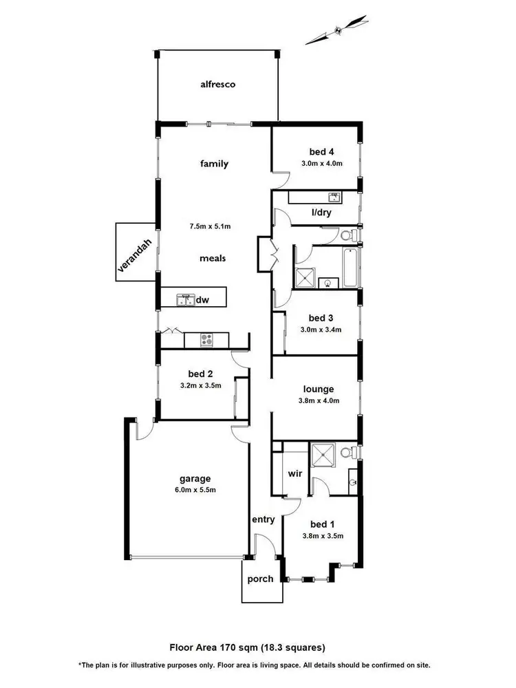 Floorplan of Homely house listing, 24 Verdant Avenue, Officer VIC 3809