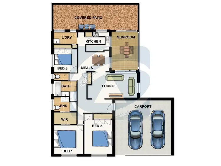 Floorplan of Homely house listing, Address available on request