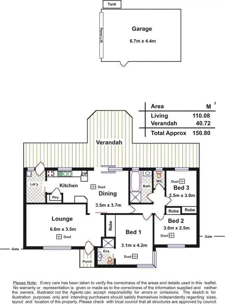 Floorplan of Homely house listing, 2 Dillon Street, Redwood Park SA 5097