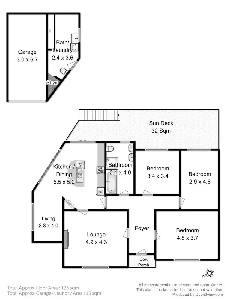 Floorplan of Homely house listing, 44 Channel Highway, Taroona TAS 7053