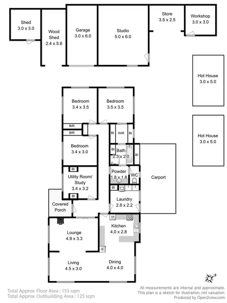 Floorplan of Homely house listing, 10 North Glen Road, Huonville TAS 7109