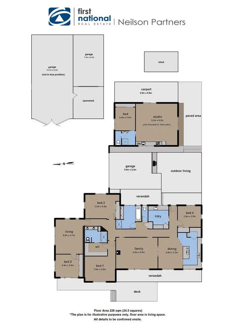 Floorplan of Homely house listing, 385 Dickie Road, Officer VIC 3809