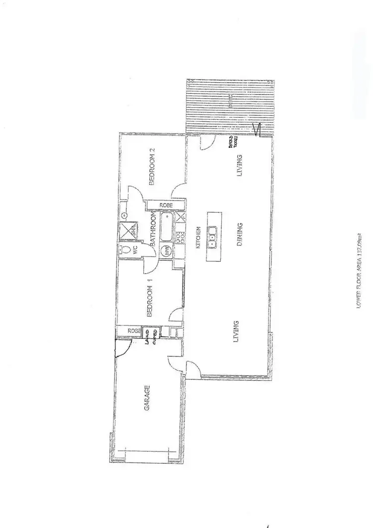 Floorplan of Homely house listing, 1/4 Temperance Lane, Franklin TAS 7113