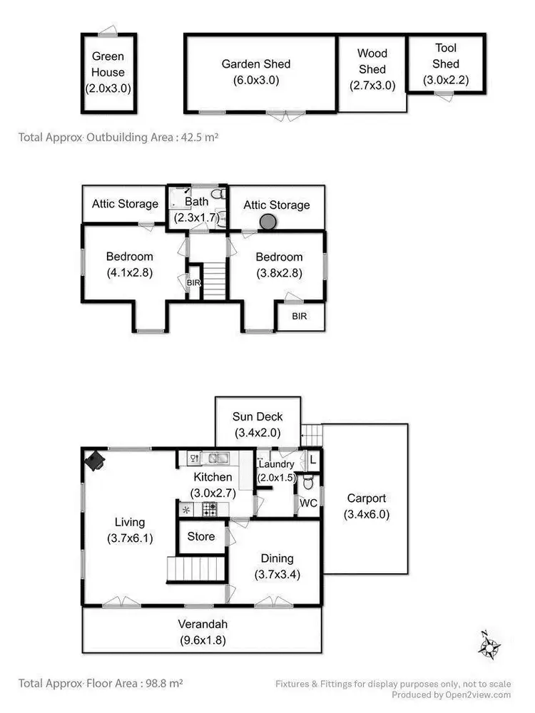 Floorplan of Homely house listing, 29 Brittains Road, Garden Island Creek TAS 7112