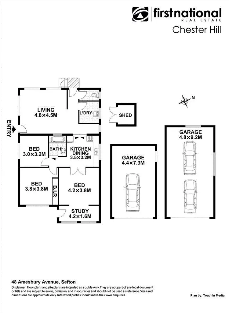 Floorplan of Homely house listing, 48 Amesbury Avenue, Sefton NSW 2162