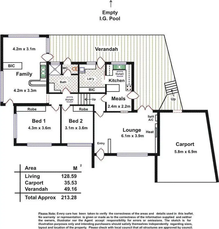 Floorplan of Homely house listing, 17 Armson Avenue, Magill SA 5072