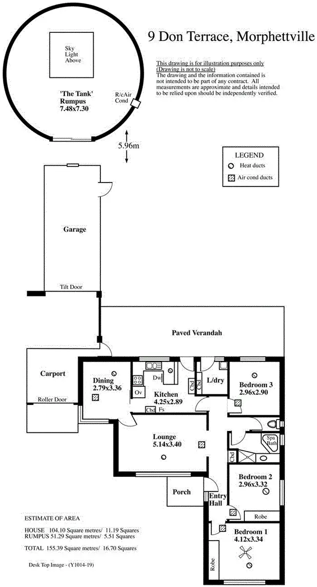 Floorplan of Homely house listing, 9 Don Terrace, Morphettville SA 5043