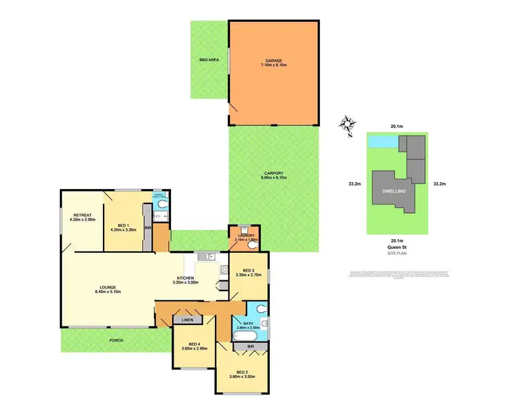 Floorplan of Homely house listing, 7 Queen Street, Barnsley NSW 2278