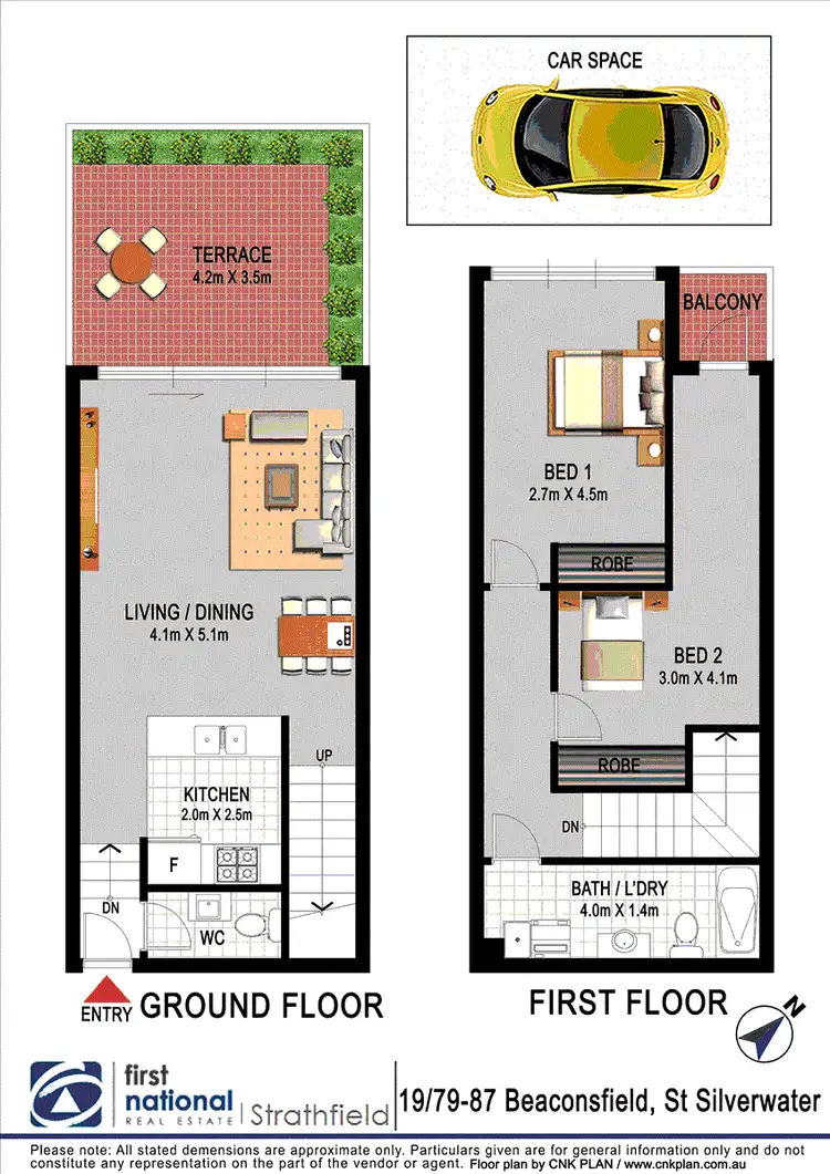 Floorplan of Homely apartment listing, 19/79-87 Beaconsfield Street, Silverwater NSW 2128