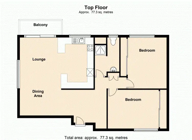 Floorplan of Homely apartment listing, 7/12 Bonney Avenue, Clayfield QLD 4011