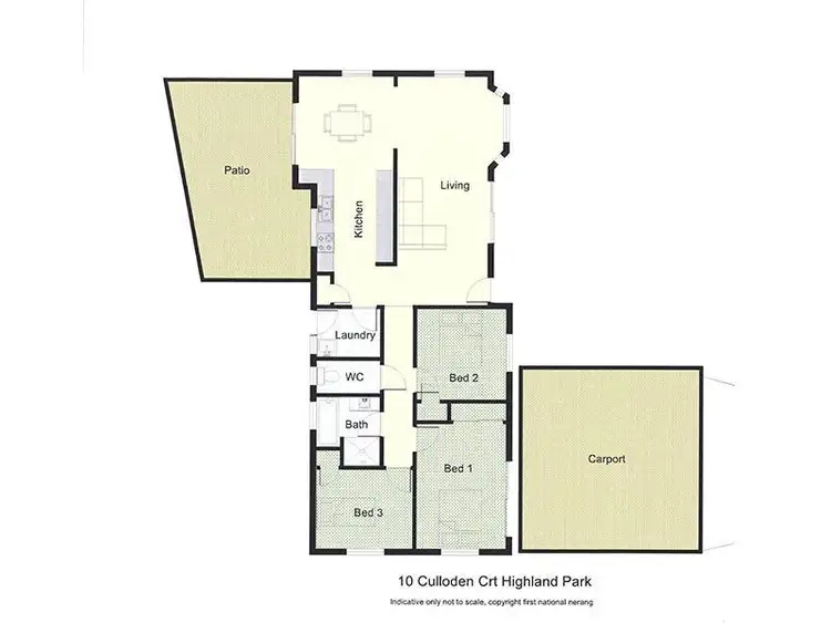 Floorplan of Homely house listing, 10 Culloden Court, Highland Park QLD 4211
