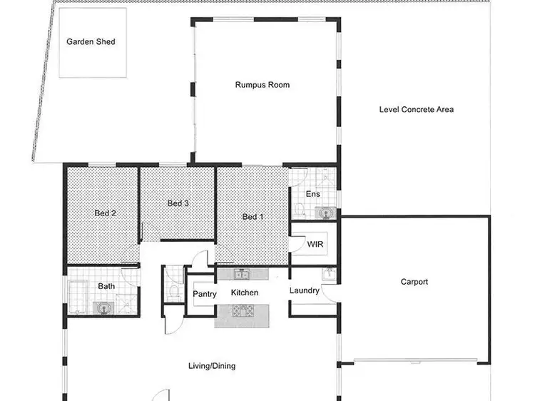 Floorplan of Homely house listing, 104 Yangoora Crescent, Ashmore QLD 4214