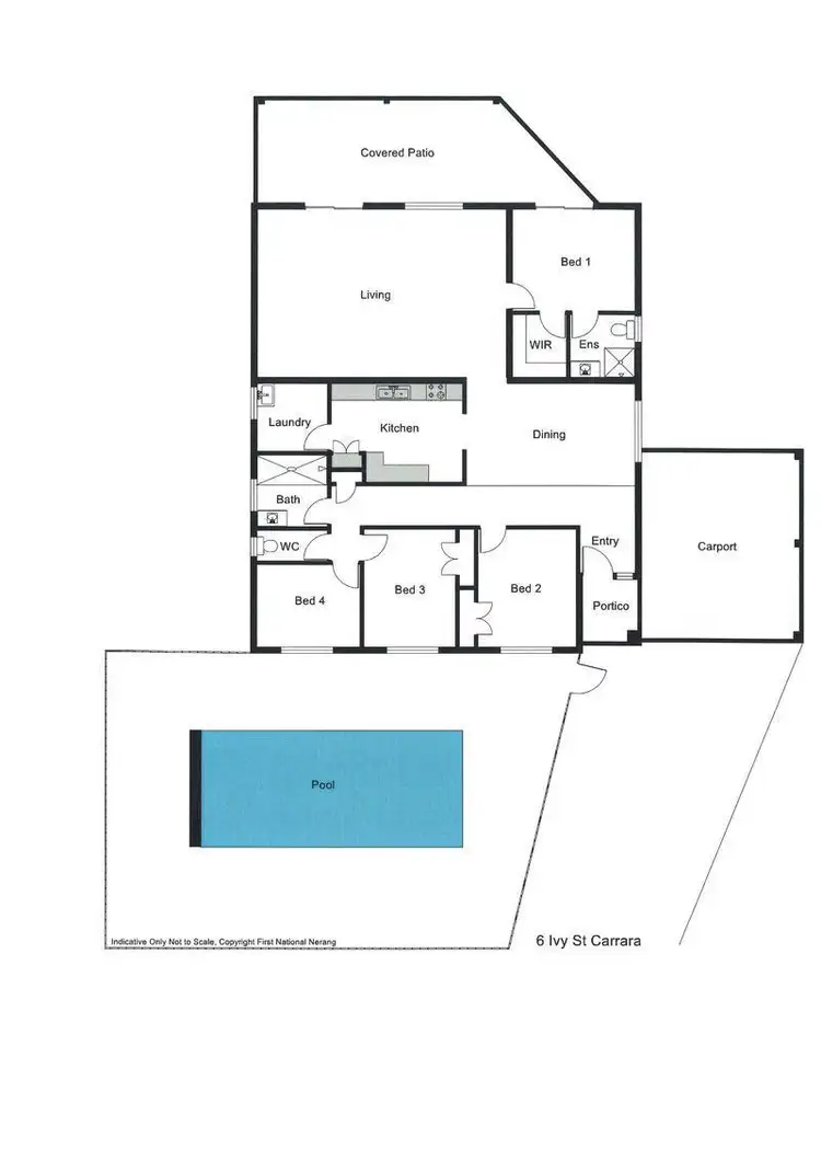Floorplan of Homely house listing, 6 Ivy Street, Carrara QLD 4211