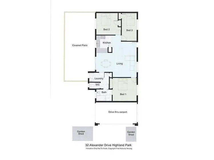 Floorplan of Homely house listing, 32 Alexander Drive, Highland Park QLD 4211