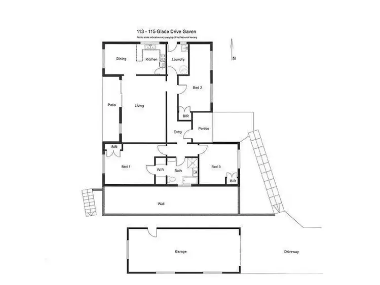 Floorplan of Homely house listing, 113 Glade Drive, Gaven QLD 4211