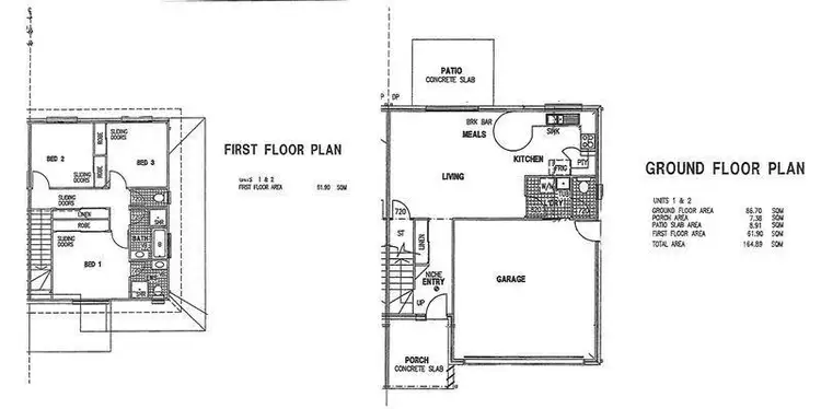 Floorplan of Homely townhouse listing, 2/30 Debbie Way, Nerang QLD 4211