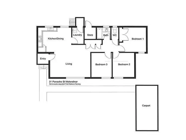 Floorplan of Homely house listing, 31 Panache Street, Molendinar QLD 4214
