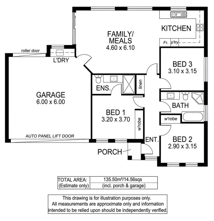 Floorplan of Homely house listing, 23a Limbert Avenue, Seacombe Gardens SA 5047