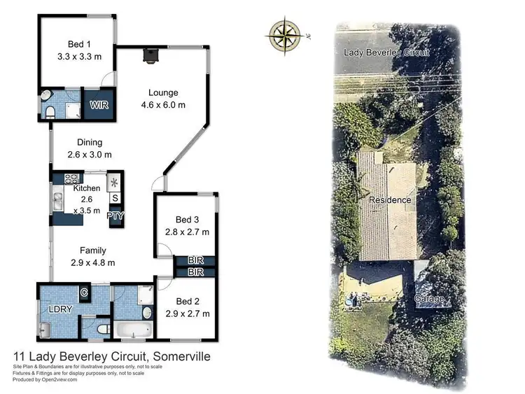 Floorplan of Homely house listing, 11 Lady Beverley Circuit, Somerville VIC 3912