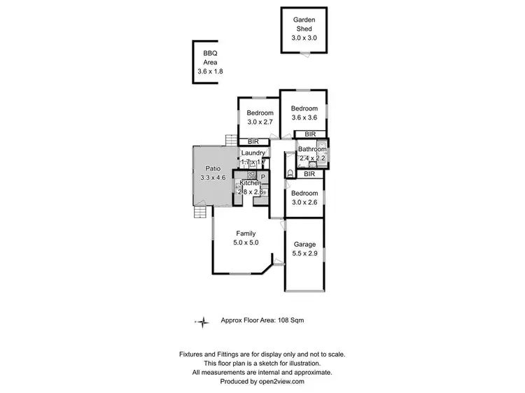 Floorplan of Homely house listing, 13 Christina Street, Cygnet TAS 7112