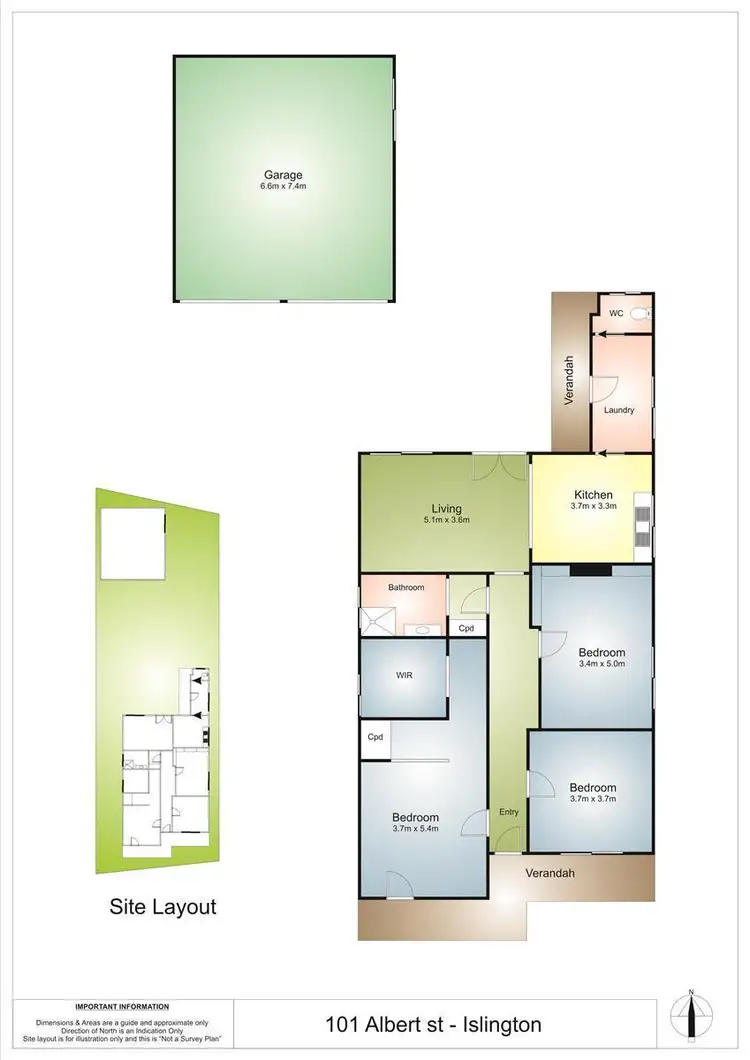 Floorplan of Homely house listing, 101 Albert Street, Islington NSW 2296