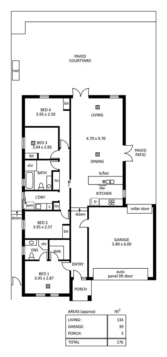 Floorplan of Homely house listing, 15 Forrest Street, Blair Athol SA 5084