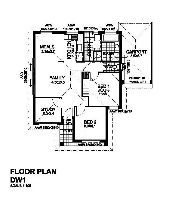 Floorplan of Homely house listing, 1/303 Marion Road, North Plympton SA 5037