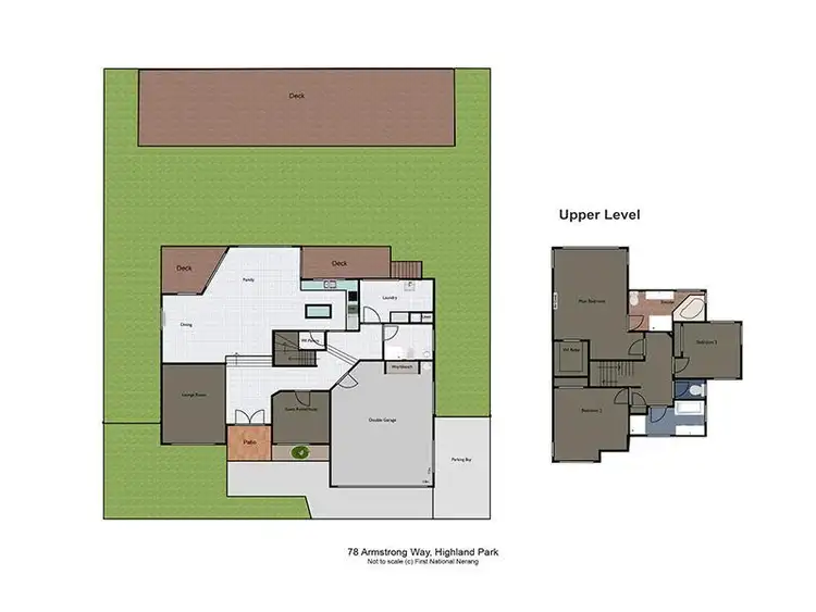 Floorplan of Homely house listing, 78 Armstrong Way, Highland Park QLD 4211