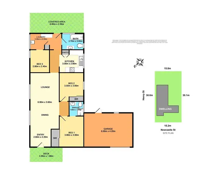 Floorplan of Homely house listing, 32 Newcastle Street, Cardiff NSW 2285