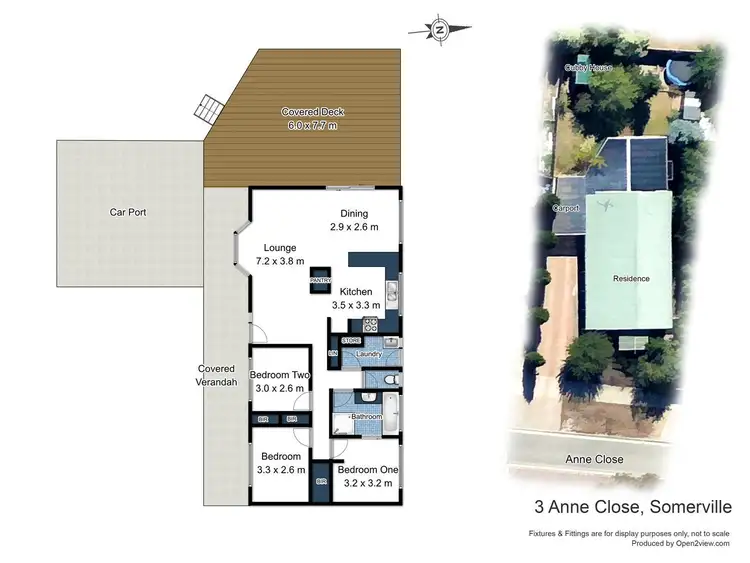 Floorplan of Homely house listing, 3 Anne Close, Somerville VIC 3912
