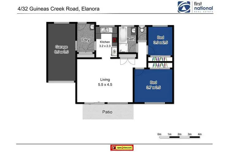 Floorplan of Homely unit listing, 4/32 Guineas Creek Road, Currumbin Waters QLD 4223