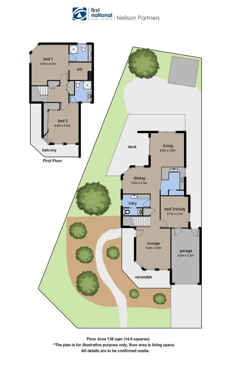 Floorplan of Homely house listing, 2 Zena Place, Berwick VIC 3806