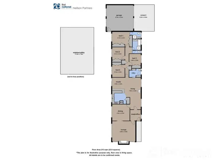 Floorplan of Homely rural property listing, 155 Gordon Road, Pakenham Upper VIC 3810