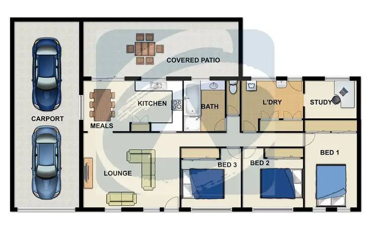 Floorplan of Homely house listing, 30 Van Dieman Crescent, Springwood QLD 4127