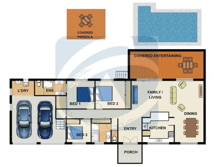 Floorplan of Homely house listing, 78 Springlands Drive, Slacks Creek QLD 4127