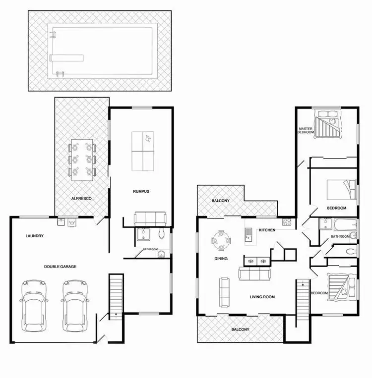 Floorplan of Homely house listing, 24 El Rancho Drive, Daisy Hill QLD 4127