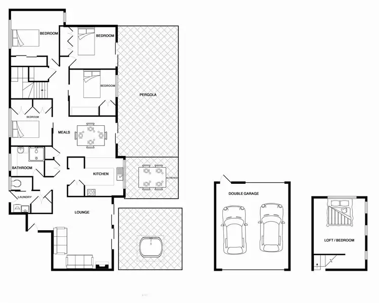 Floorplan of Homely house listing, 23 Caloola Drive, Springwood QLD 4127