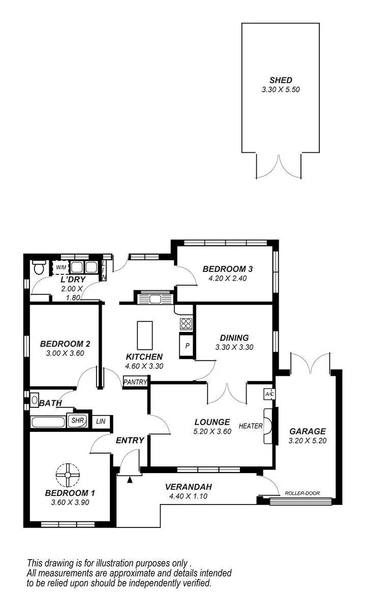 Floorplan of Homely house listing, 39 Smith Dorrien Street, Mitcham SA 5062