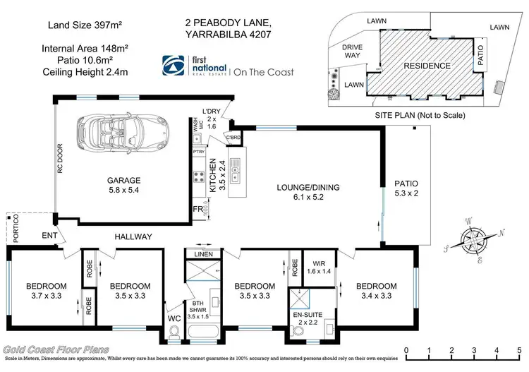 Floorplan of Homely house listing, 2 Peabody Lane, Yarrabilba QLD 4207