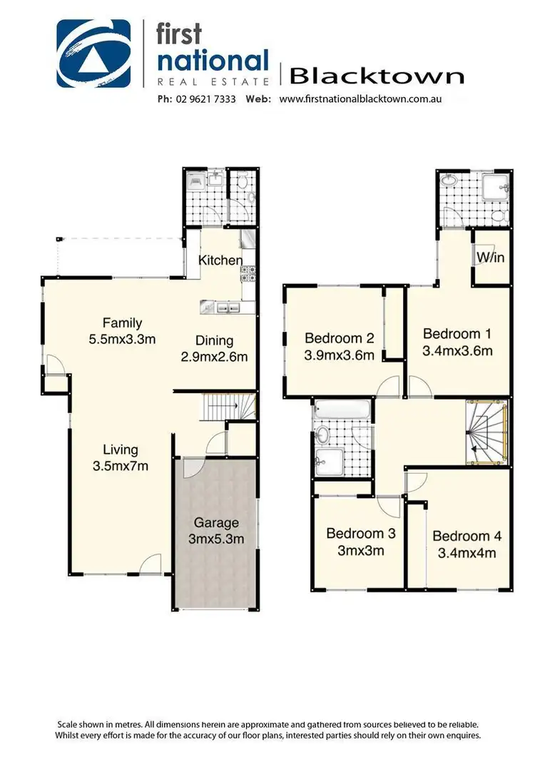 Floorplan of Homely townhouse listing, 29/162 Walters Road, Blacktown NSW 2148