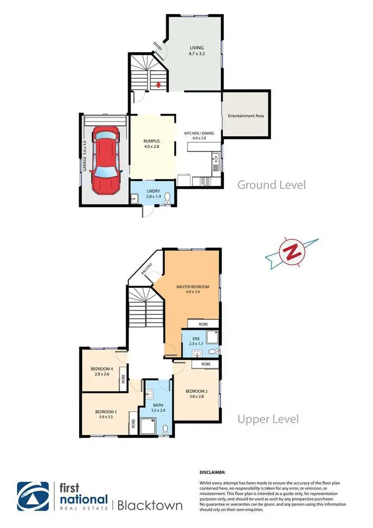 Floorplan of Homely house listing, 24 Pearce Road, Quakers Hill NSW 2763