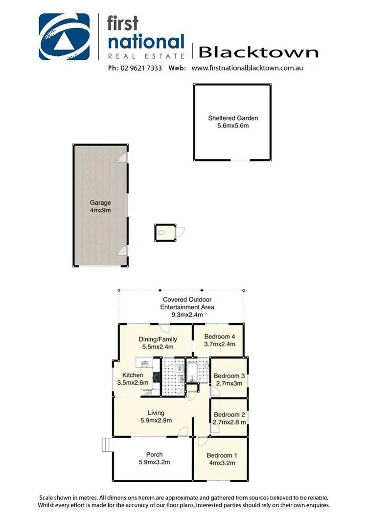 Floorplan of Homely house listing, 12 Western Crescent, Blacktown NSW 2148