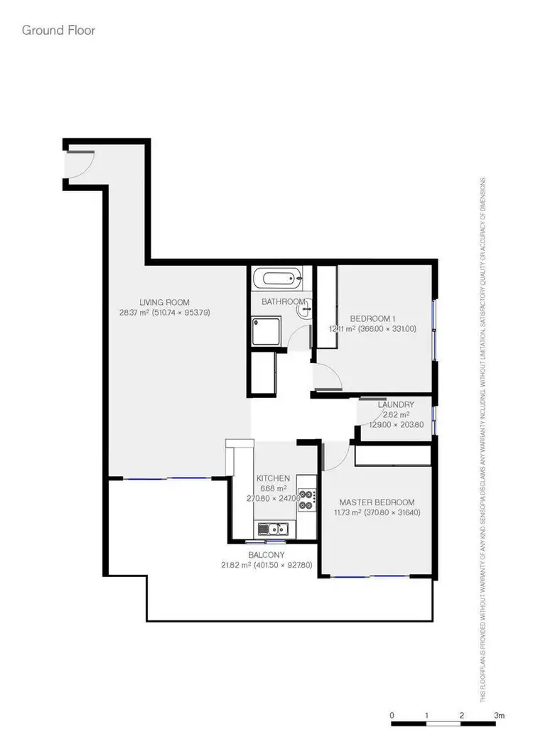 Floorplan of Homely apartment listing, 17/3-5 Boyd Street, Blacktown NSW 2148